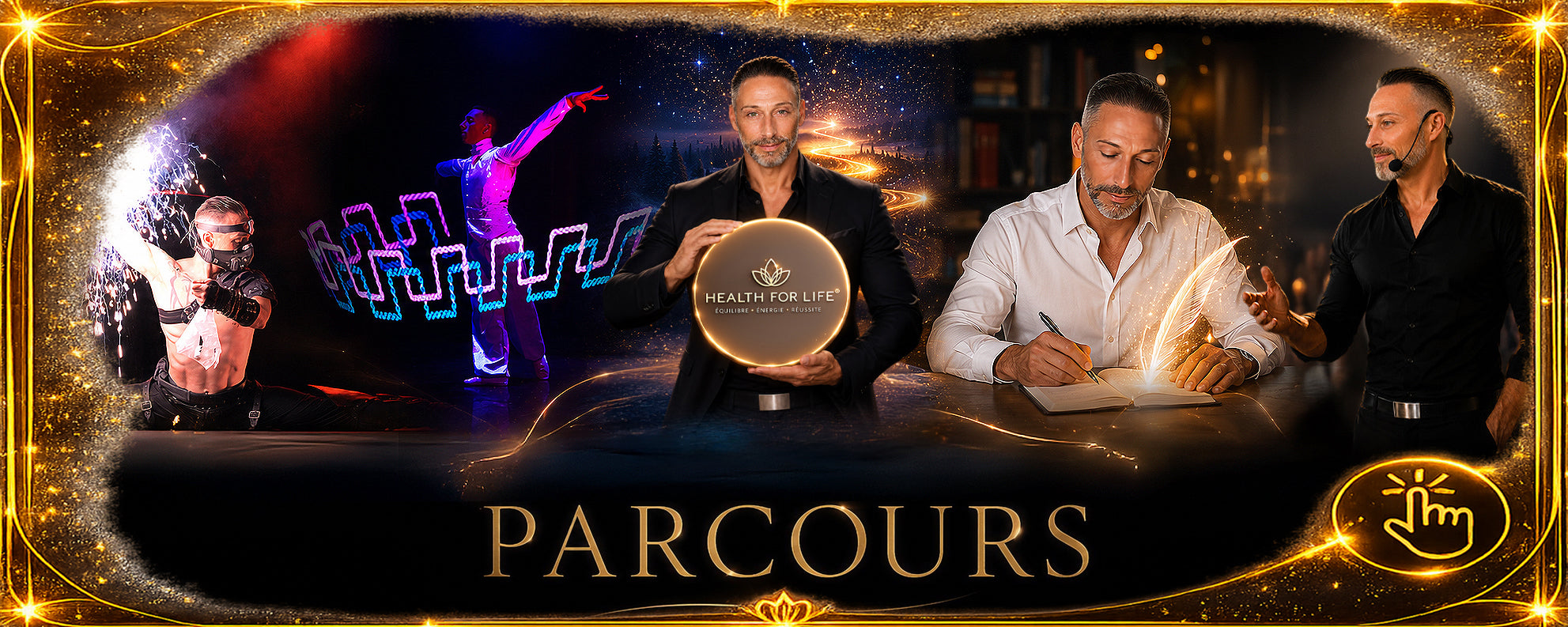 parcours fabien troude arts martiaux magie therapeute ecrivain conferencier
